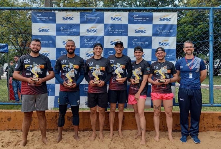 Jogos Comerciários do Paraná reúne 14 duplas de vôlei de praia em Paranavaí