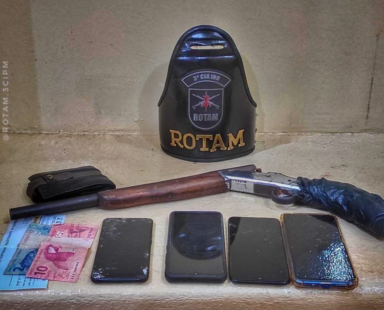 Menores são apreendidos com arma semelhante à espingarda em Loanda