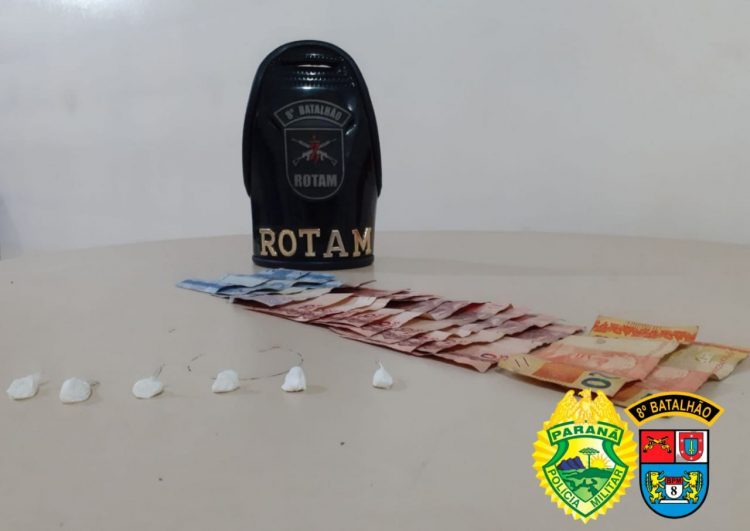 Mulher é presa com porções de cocaína e dinheiro na Vila Operária