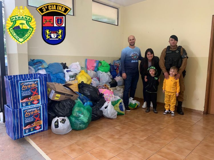 Polícia Militar de Loanda realiza campanha do agasalho