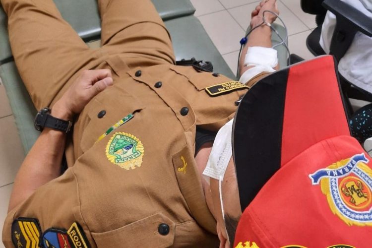 Batalhões de Trânsito doam sangue em alusão ao Maio Amarelo