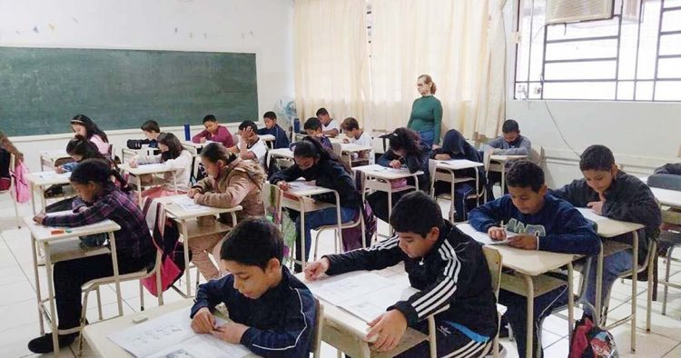 Alunos do 5º ano realizaram a Prova Paraná