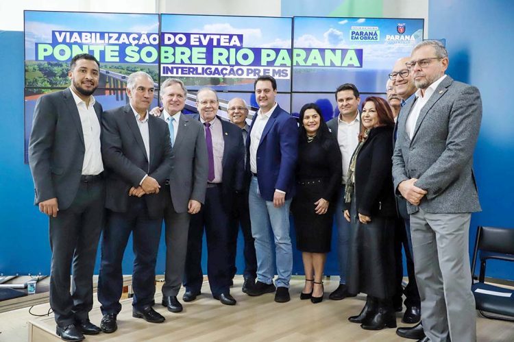 Paraná e Mato Grosso do Sul dão mais um passo para conectar os estados com nova ponte