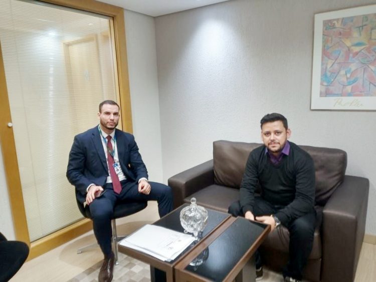 Prefeito Alex Fernandes se reúne com  secretário de Segurança Pública do Paraná
