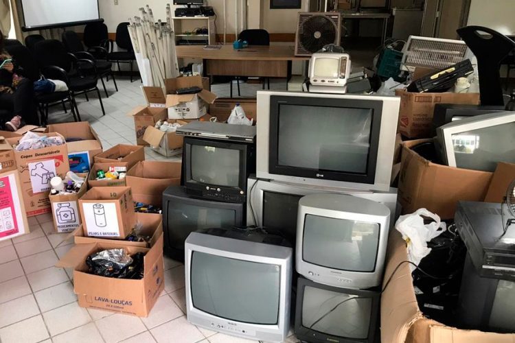 Estado promove campanha de recolhimento de eletroeletrônicos