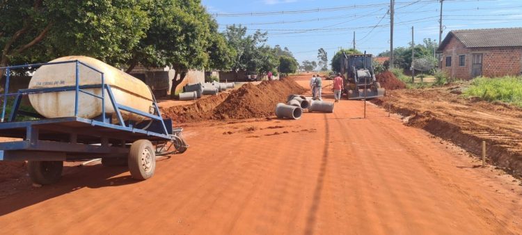 Iniciadas obras de galerias pluviais em diversos trechos