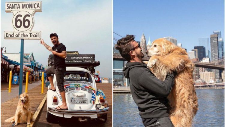 Influenciador que viajava o mundo de Fusca morre em acidente de trânsito