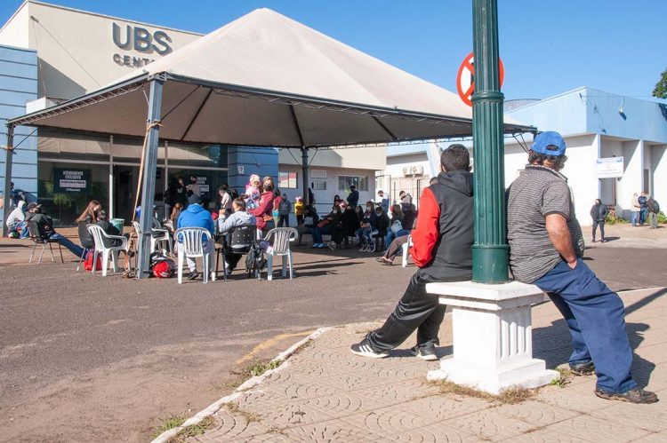 Referência para casos de síndromes gripais,  UBS Central tem alta no número de atendimentos