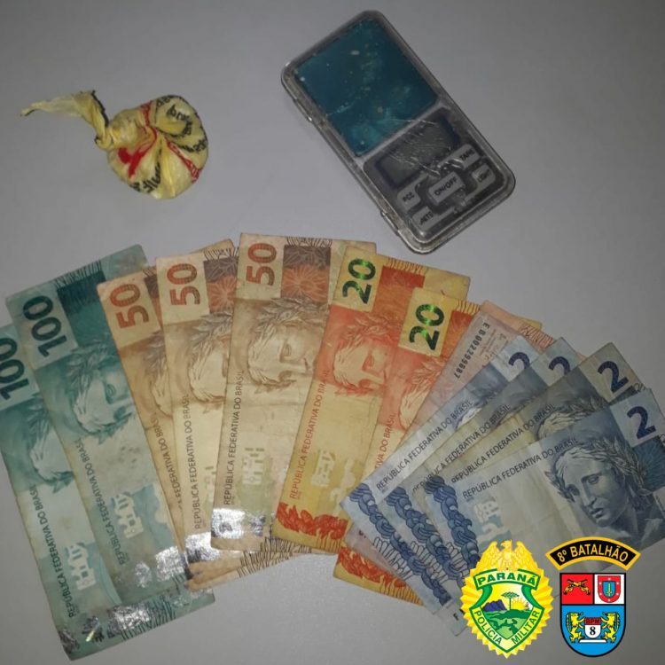 Menor é apreendido com cocaína em Nova Esperança