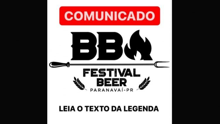 Equipe do BBQ Festival Beer divulga comunicado sobre evento