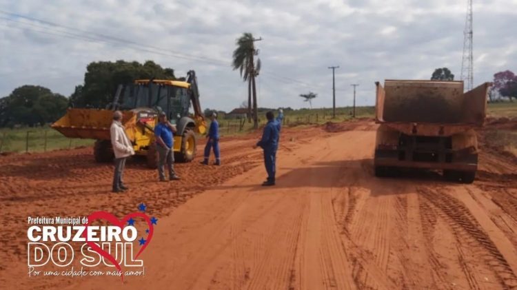 Município inicia projeto de recuperação  e manutenção de estradas rurais