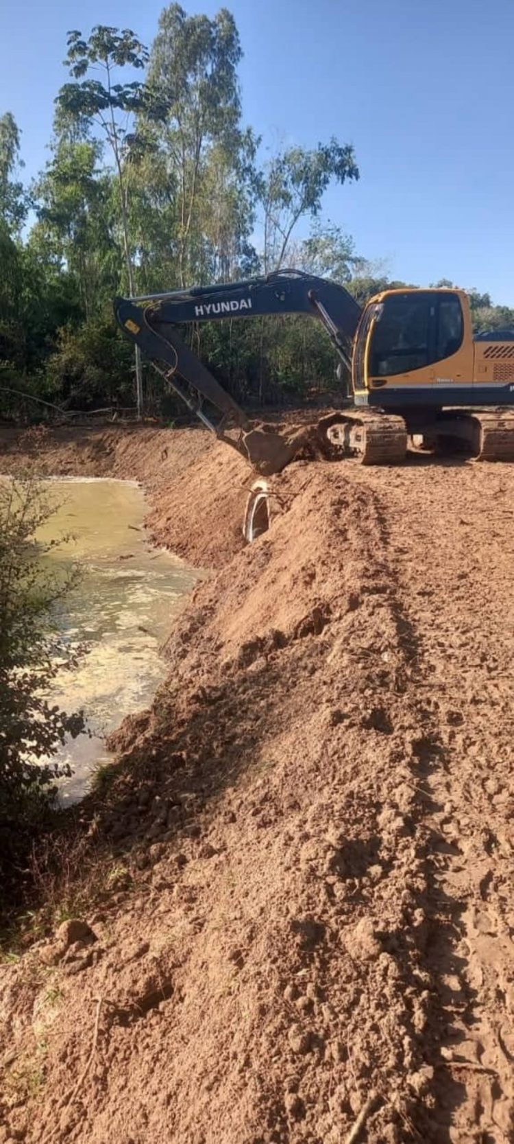 Município finaliza melhorias em represa de assentamento