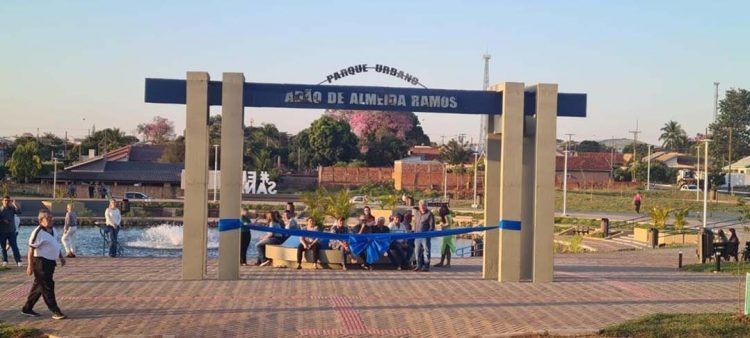 Município inaugura Parque Urbano Adão de Almeida Ramos