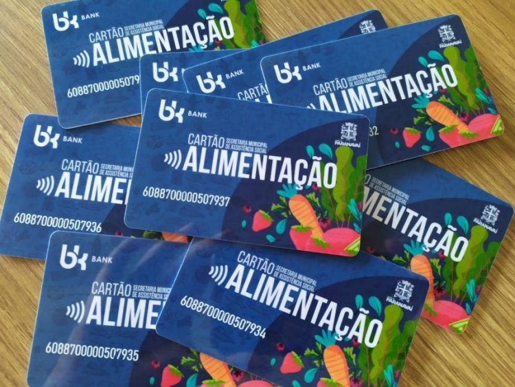 Cartão Alimentação substitui cestas básicas fornecidas pelo município