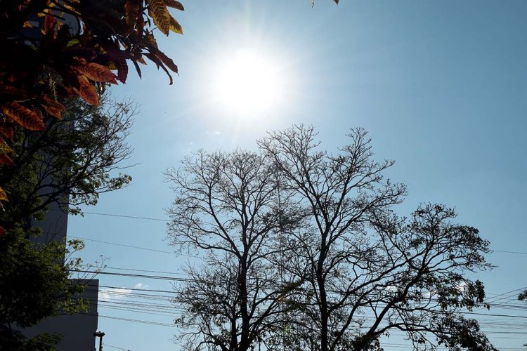Paranavaí terá fim de semana com céu claro e temperatura chegando a 31°C