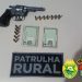 Patrulha Rural prende indivíduos com arma de fogo em Santo Antônio do Caiuá