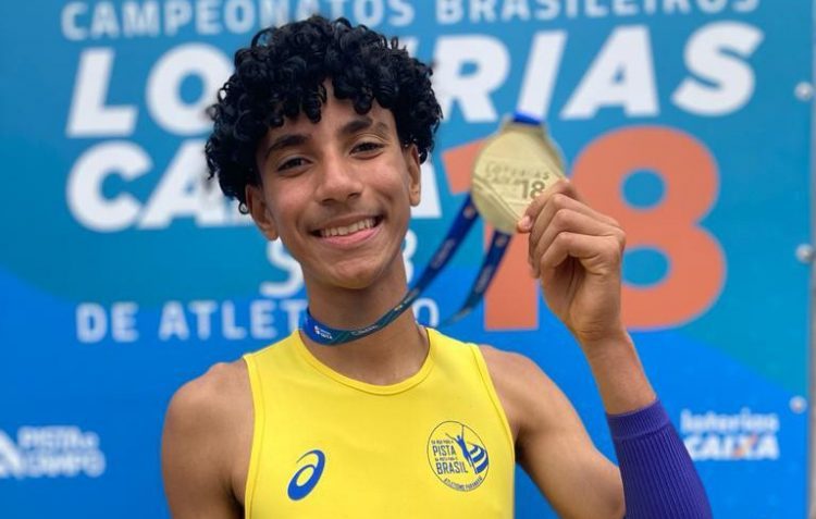 Jovem de Paranavaí conquista medalha de ouro no Brasileiro Sub-18