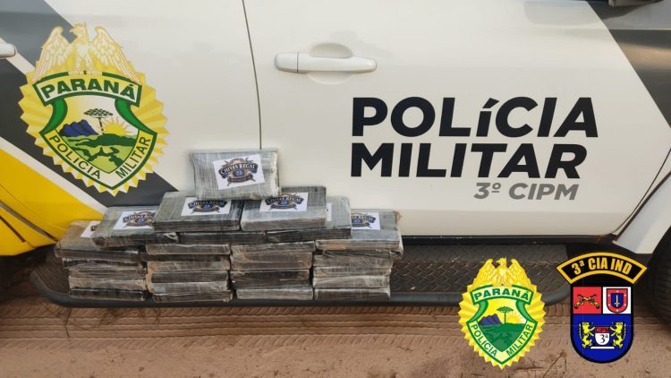 PM apreende quase 100 quilos de droga e prejuízo ao crime organizado é de quase R$ 5 milhões