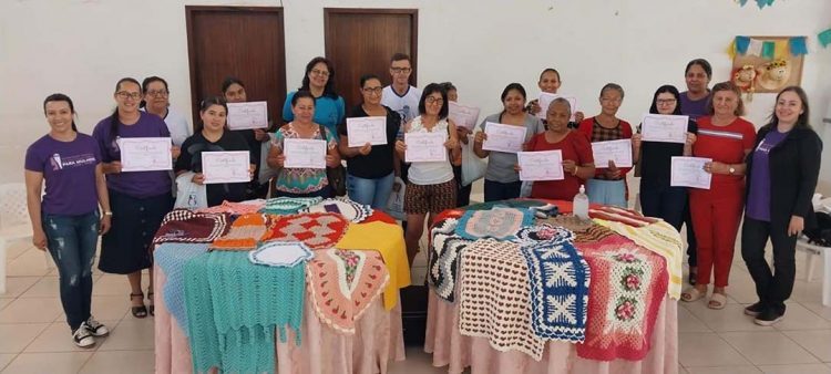 Secretaria da Mulher inicia projeto gratuito de crochê