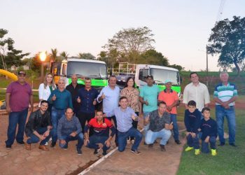 Maquinários e implementos já estão sendo  utilizados na cidade de São Pedro do Paraná