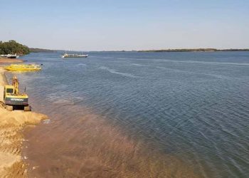 Trabalho nas praias para início da temporada  já começaram em São Pedro do Paraná