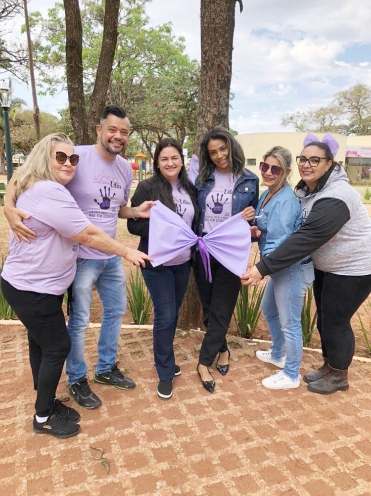 Município realiza ação em prol do Agosto Lilás