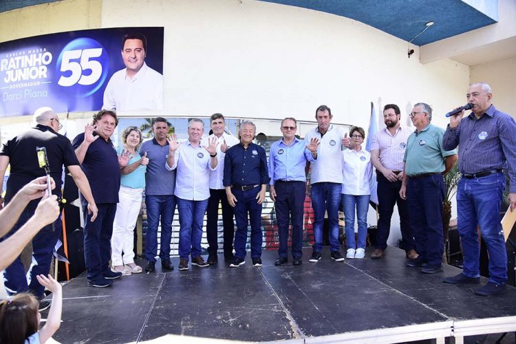 Mais de 50 cidades no lançamento da candidatura de Rogério Lorenzetti