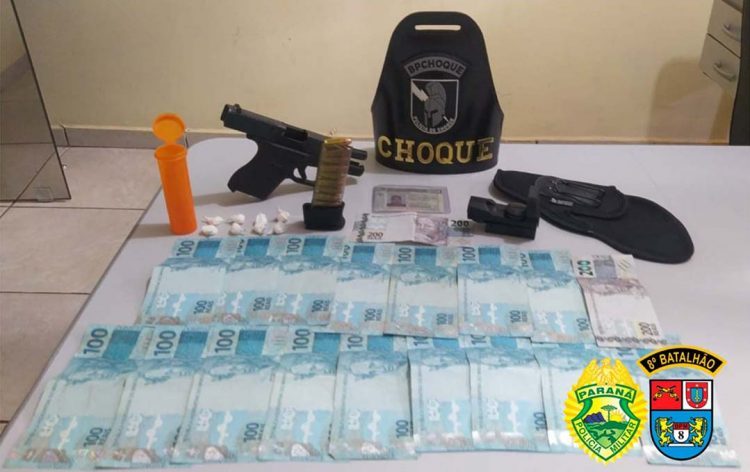 Operação Renova termina com morte, prisões  e apreensões de arma, drogas e dinheiro