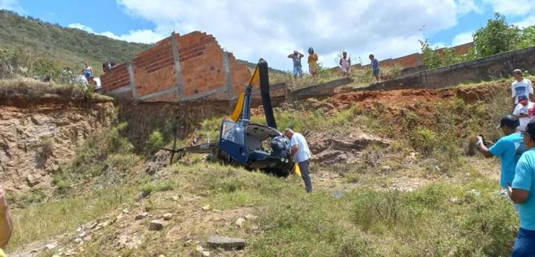 Helicóptero com deputado do PL sofre acidente na Bahia