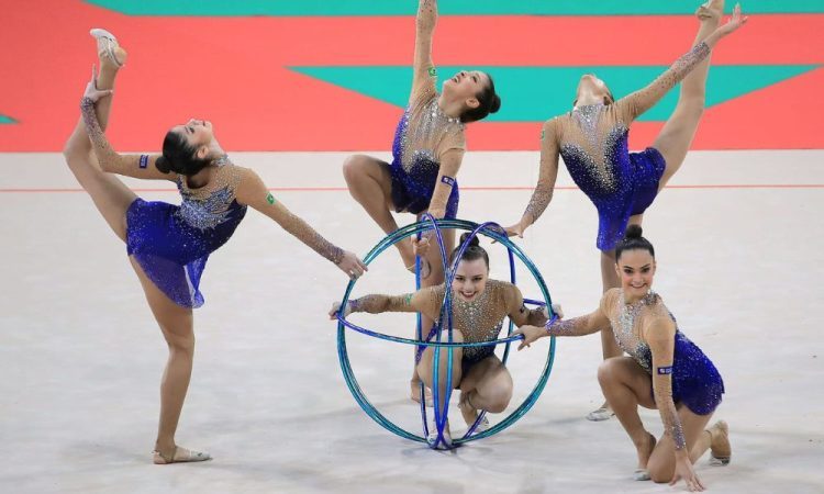 Brasil conquista quinto lugar histórico no Mundial de Ginástica Rítmica
