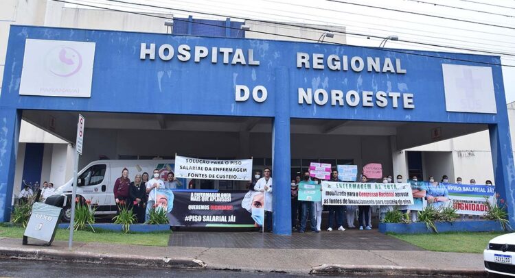 Paralisação dos profissionais da enfermagem  não afeta serviços na Santa Casa