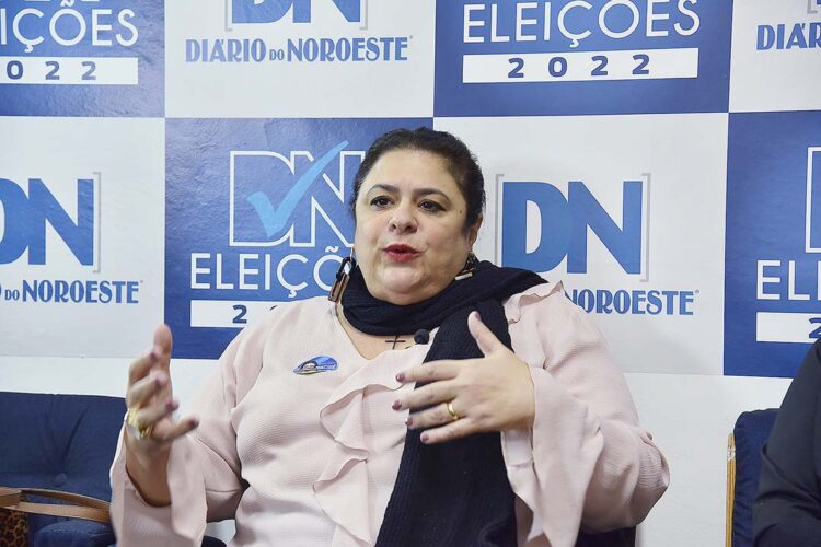 Candidata a deputada estadual, Marcia Felipe  defende a causa das pessoas com deficiência