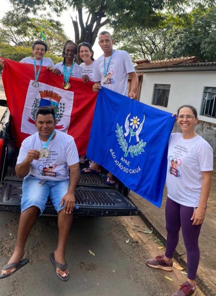Atletas de São João do Caiuá são destaque nas Olimpíadas das APAEs do Paraná