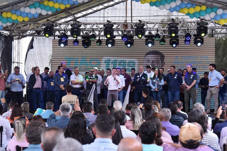 Lideranças de todo o Estado participam do  lançamento da campanha de Tião Medeiros