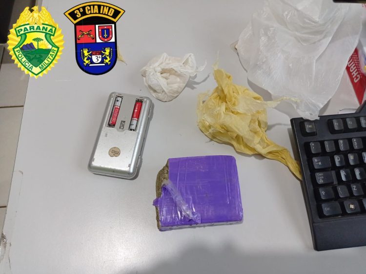 PM apreende homem por tráfico de drogas em Porto Rico