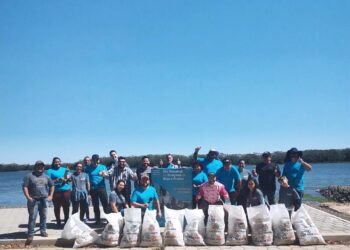 Mutirão realiza limpeza do Rio Tigre e Porto Tigre