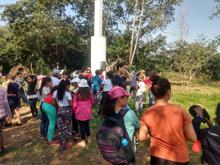 Município realiza ação de conscientização ambiental com alunos da Escola Monteiro Lobato