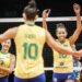 Brasil vence Colômbia com facilidade  e vai à 2ª fase no Mundial de vôlei