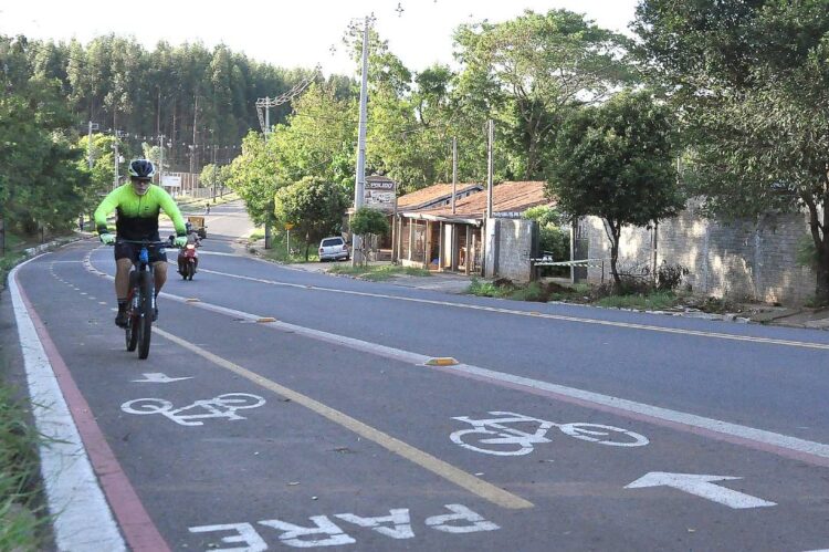 Projeto inclui a implantação de ciclovias e ciclofaixas em Paranavaí