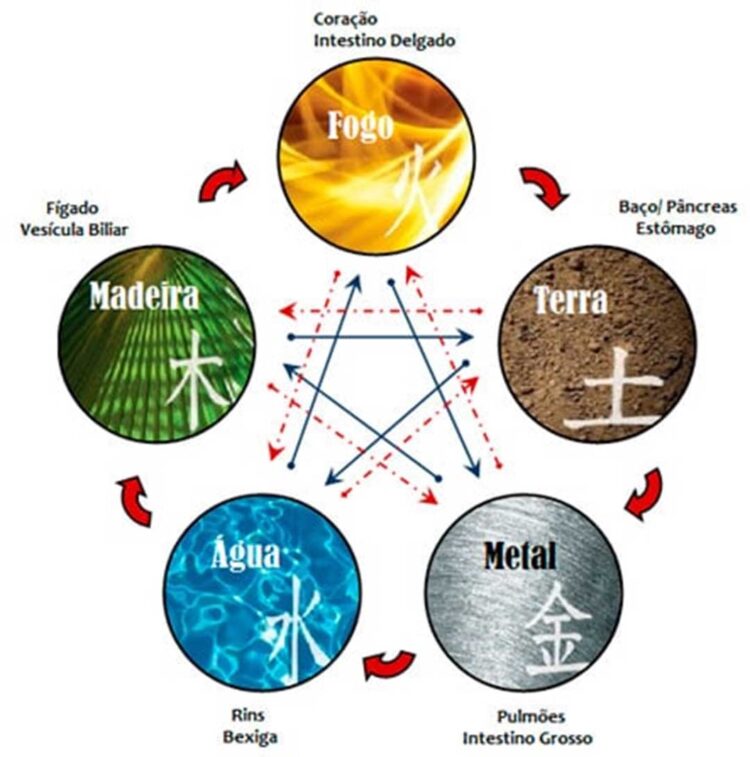 Os 5 Elementos e suas Identificações