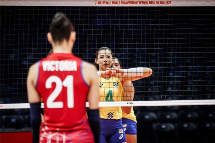 Com show de Carol, Brasil vence Porto Rico pelo Mundial de vôlei