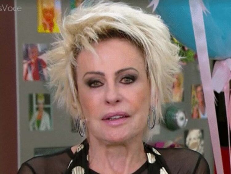 Ana Maria chora com homenagem a Tom Veiga no aniversário do ‘Mais Você’