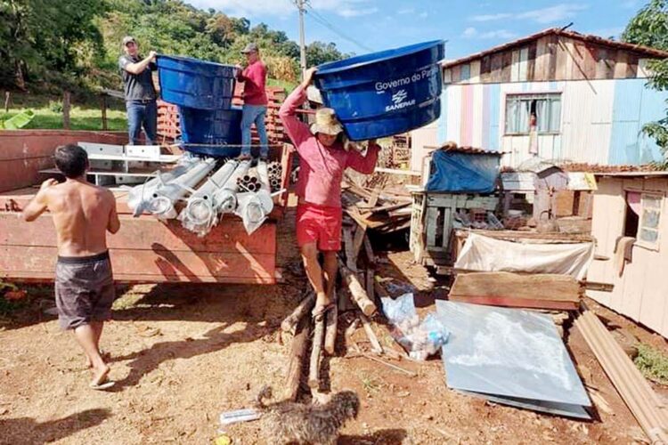 Projeto Caixa D’Água Boa vai atender mais duas  mil famílias em 100 municípios paranaenses