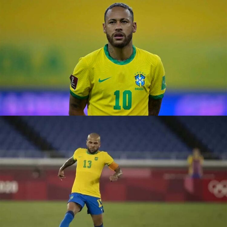 Neymar será o camisa 10 da seleção na Copa, e Daniel Alves vai vestir a 13