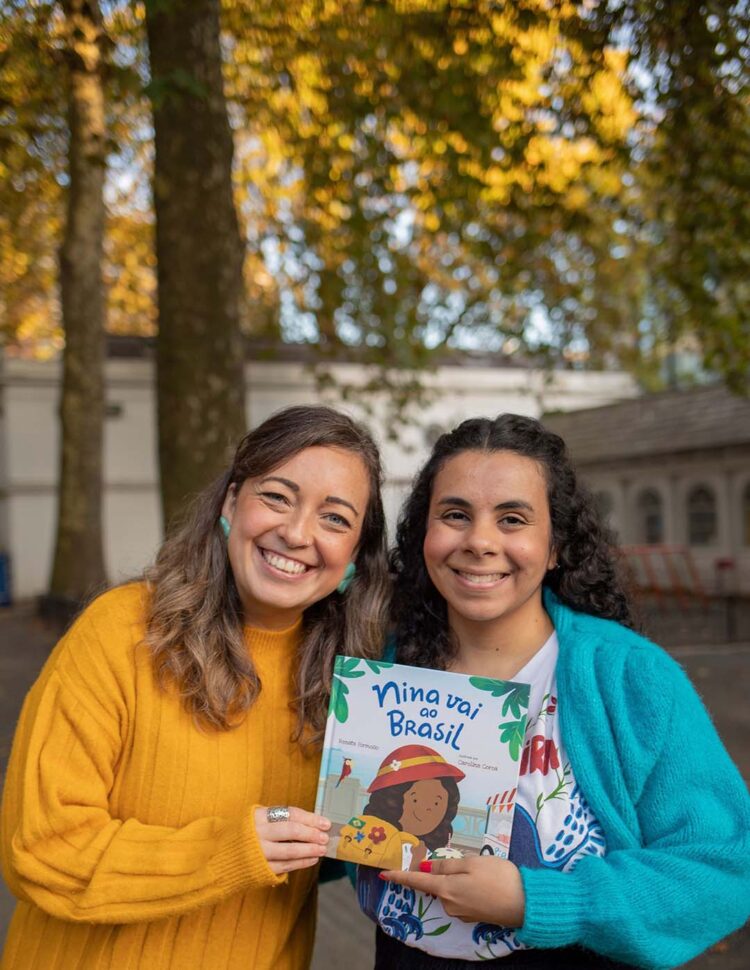O Brasil como herança no coração  dos pequenos que moram longe