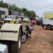 Manifestantes interditaram entrada da  cidade durante a manhã desta terça-feira