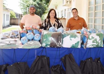 Município recebe mais um kit esportivo