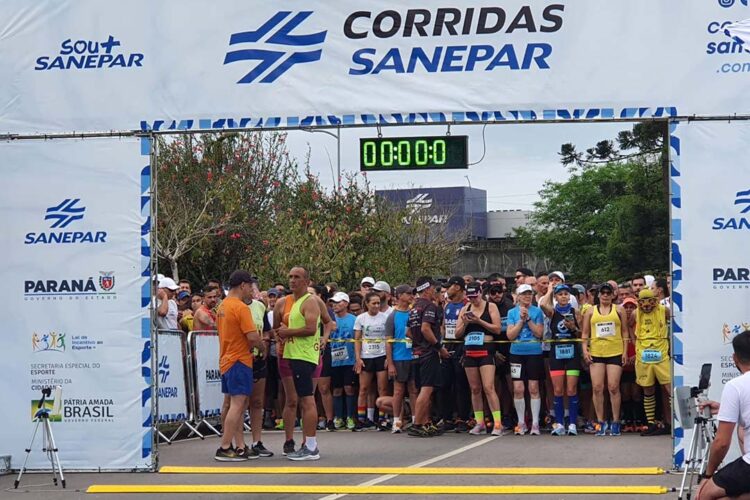 Na primeira etapa, corrida da Sanepar reúne 2,6 mil participantes em Curitiba
