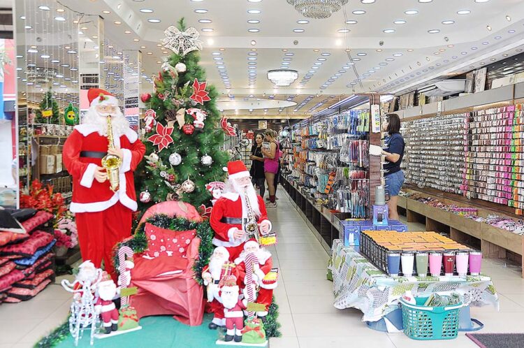 Balanço parcial mostra crescimento de  9,38% nas vendas de Natal em Paranavaí