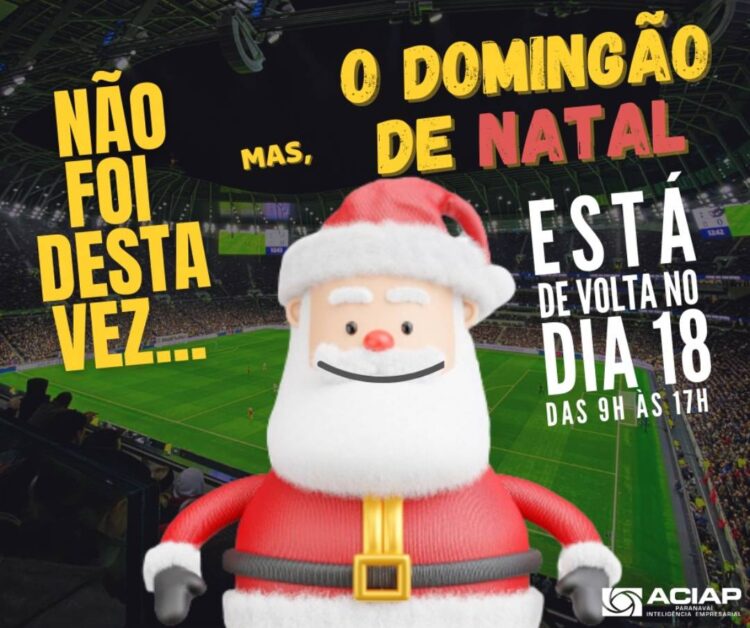 É suspensa a abertura do comércio que aconteceria neste domingo em Paranavaí